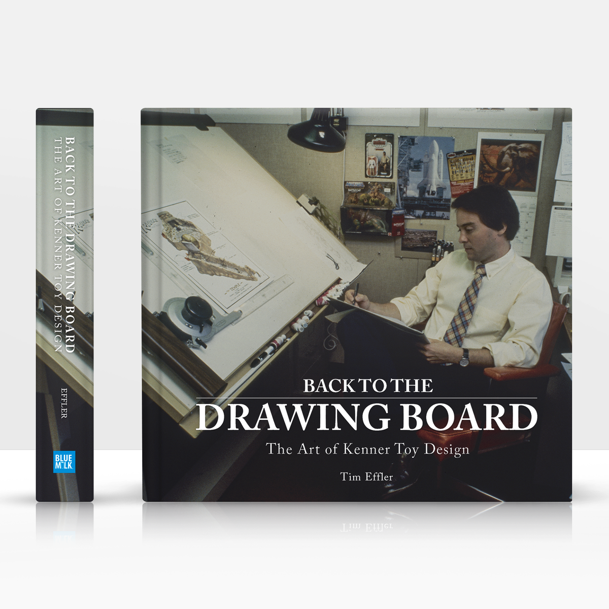 78年製 TOYEN art book Back to the Drawing Board - The Art of Kenner Toy Design – Blue