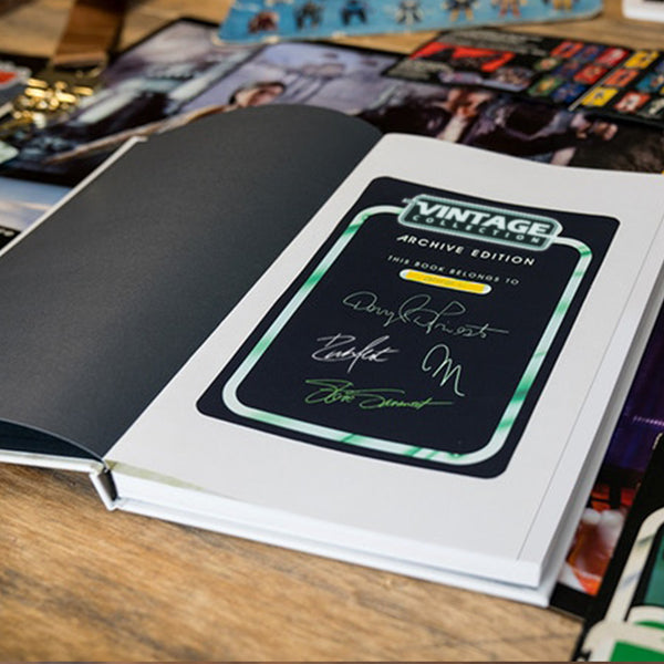 Signed Book Nameplate for Star Wars: The Vintage Collection Archive Book